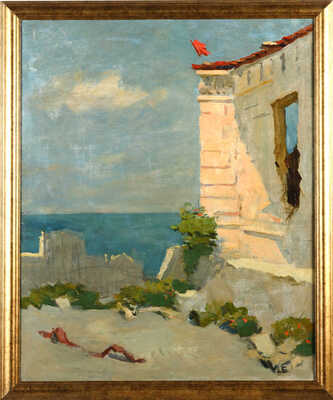 Герасимов Леонид Сергеевич. Лот из двух картин «Севастополь освобожденный» 